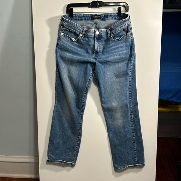 Lucky Brand Women’s Sweet Straight Jeans 14/32 Light Wash - Picture 1 of 11